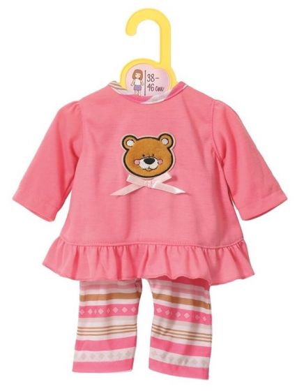 BABY Born dockkläder - rosa pyjamas set till docka 38-46 cm